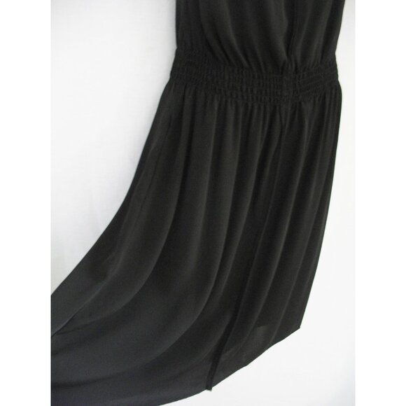 Theory Black Silk Sleeveless Ritah Dress Size 4 - Picture 5 of 13